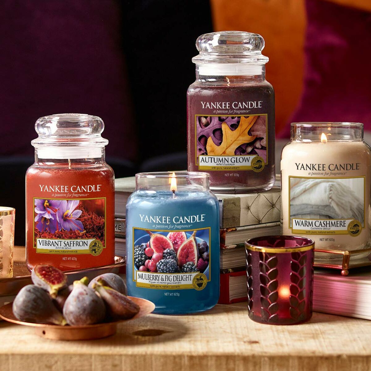 Αρωματικό Κερί Yankee Candle Classic Large Jar Candles Σύκα Blackberry 623 g - FemmeFavori - V6H3E76B55C21B9821733109253C761F3D1R5317932P3