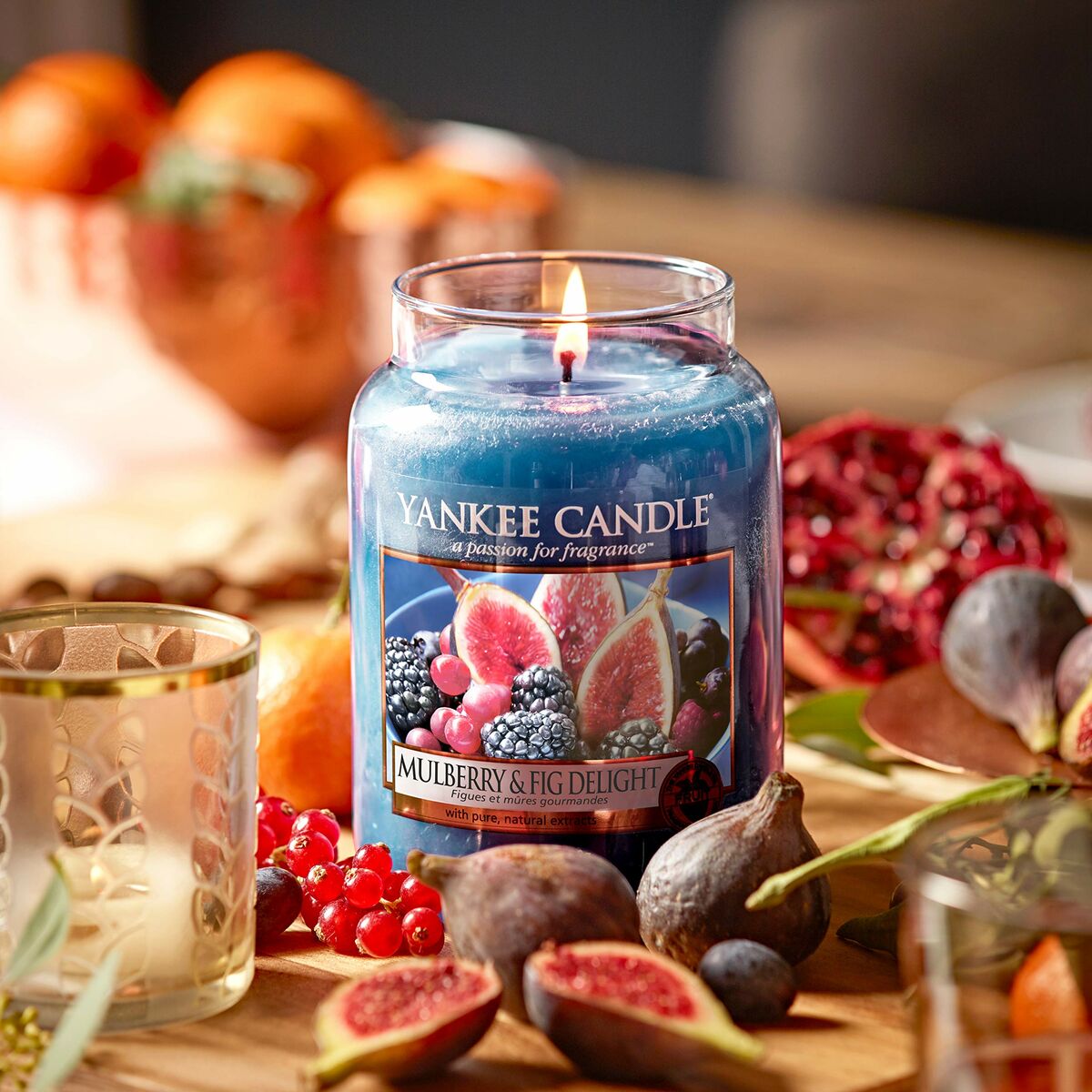 Αρωματικό Κερί Yankee Candle Classic Large Jar Candles Σύκα Blackberry 623 g - FemmeFavori - V6HC99BC558C4E3FE97DC783B90C4DEBBB1R5317931P2