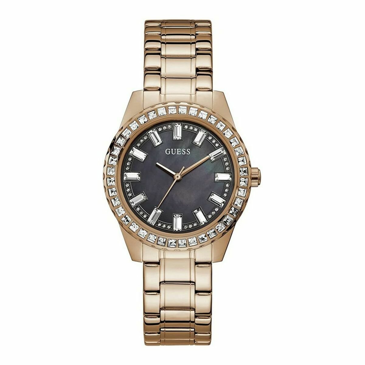 Γυναικεία Ρολόγια Guess GW0111L3 Μαύρο Χρυσός Ροζ - FemmeFavori - V3H38805373FF65CF889A8D76979BD73214R3691727P1